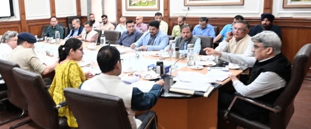 Chief Secretary reviews road safety measures across J&K