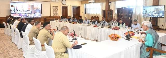 LG chairs a high-level review meeting on preparations for Shri Amarnath Ji Yatra 2026