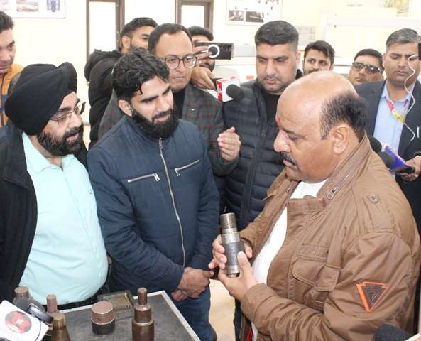  Dy CM visits Jammu Polytechnic College, interacts with faculty, students