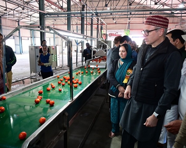  CM Omar Abdullah inaugurates ₹4.30 crore Fruit & Vegetable Processing Centre in Anantnag
