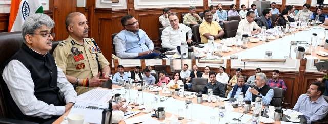  CS reviews preparations for Shri Amarnathji Yatra (SANJY)-2026