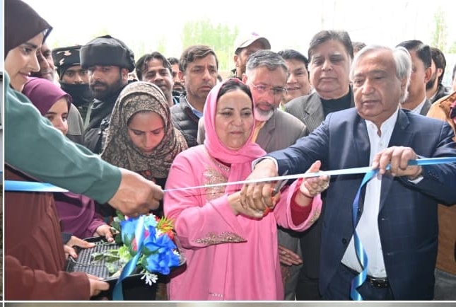 Sakeena Itoo lays foundation stones for key development projects in Kulgam,