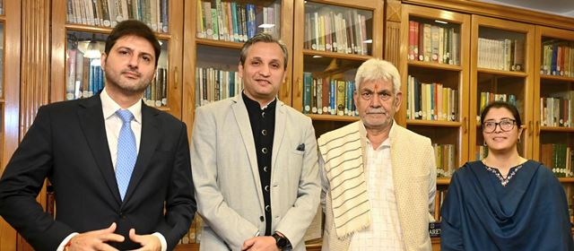 Lieutenant Governor interacted with a group of Indian Foreign Service officers