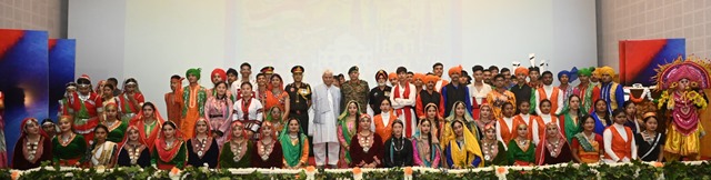 Lieutenant Governor Manoj Sinha interacted with NCC Cadets at Special National Integration Camp