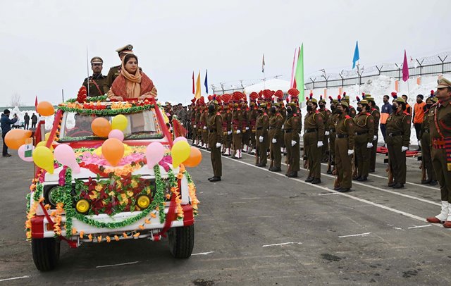 77th Republic Day celebrated with enthusiasm and patriotic fervour across Kashmir division