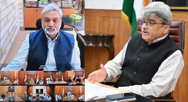CS Reviews progress of digitization & modernization of land records in J&K