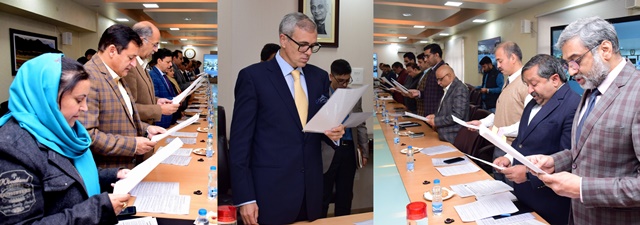 J&K Chief Minister Omar Abdullah administers Integrity Pledge