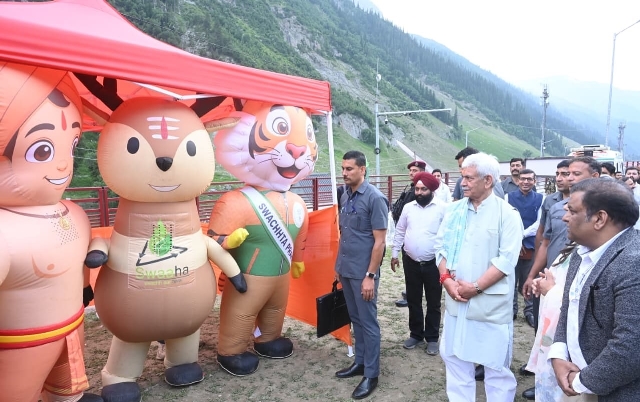 Lieutenant Governor Launched Swachh Yatra IEC Campaign and Eco-Interventions for Shri Amarnath Ji Yatra
