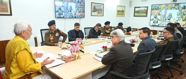 JK LG reviews preparations for observance of Rashtriya Ekta Diwas across Jammu Kashmir