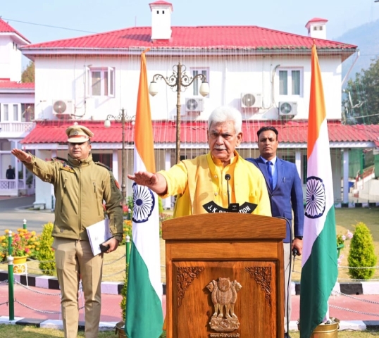  Sardar Vallabhbhai Patel dedicated his life for India’s freedom and creation of a united India: LG Sinha