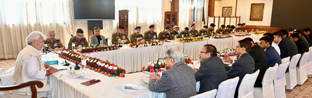 Lieutenant Governor Directs Sustained Crackdown on Terror Modules