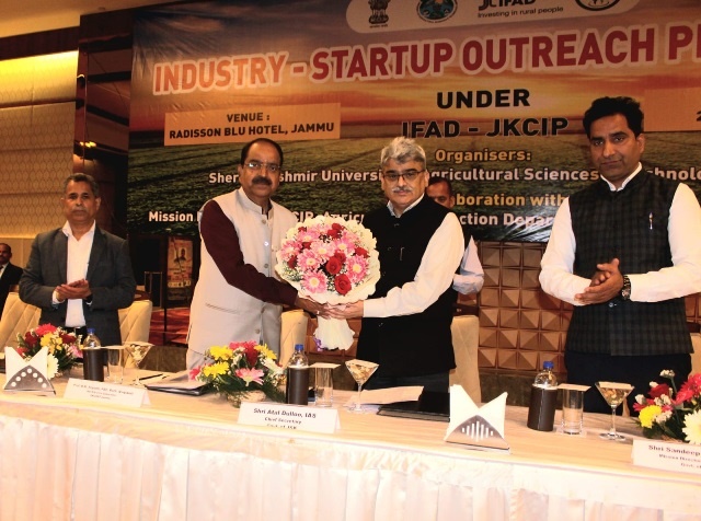  Chief Secretary inaugurates SKUAST-J industry startup outreach programme under JKCIP