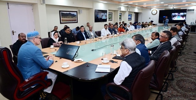  CM Omar Abdullah chairs meeting as Darbar move offices open in Srinagar