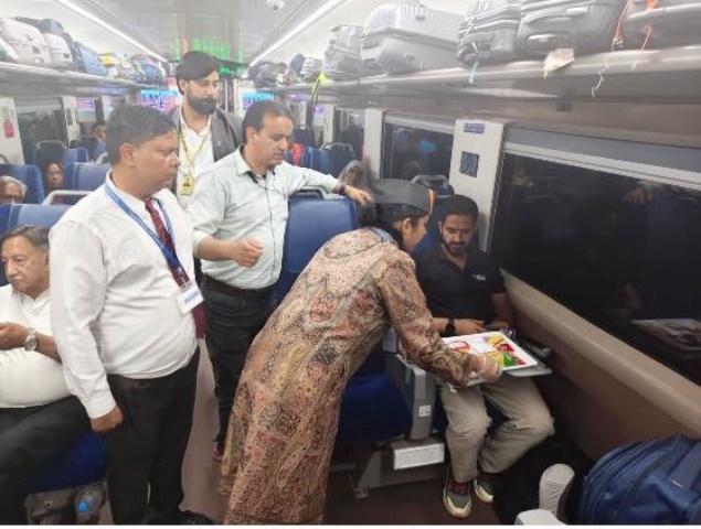 Jammu-Srinagar Vande Bharat Express: Passengers Applaud Amenities