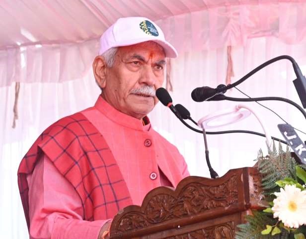 Lieutenant Governor Joins Mega Padyatra in Budgam