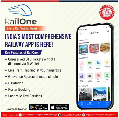 Railways launches ‘RailOne’ Super App for seamless travel services