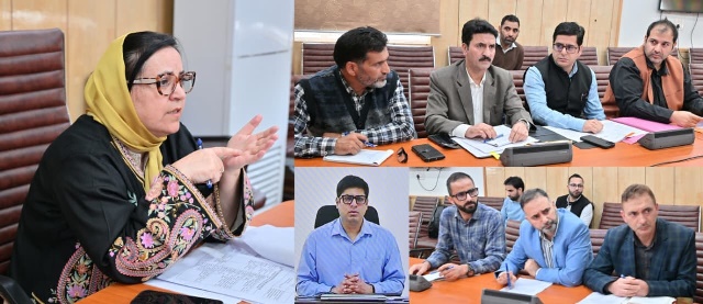 Sakeena Itoo reviews recruitment process of various departments, SKIMS