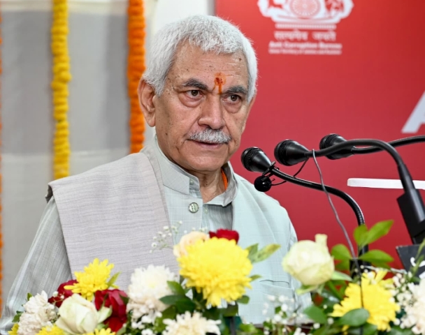  LG inaugurated Anti-Corruption Bureau Headquarters Building at Sidhra, Jammu 